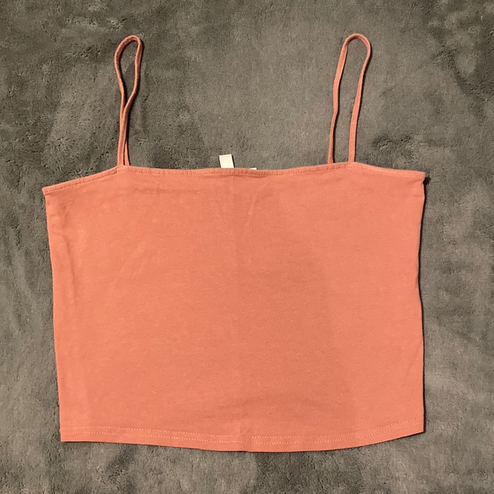 Pink crop top